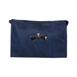 Necessaire Feminina Retangular para acessórios e Objetos Pessoais Modelo Lacinho