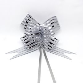 Laço Fácil de Organza 50mm x 76cm, pacote com 100 unidades
