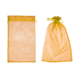 Saquinho de Organza Tamanho 21x34 cm Pacote com 10 unidades