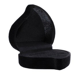 Caixinha de Veludo Para par de Alianças Tam 6x6cm