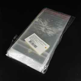 Saco Plastico Adesivado com Solapa 7x10+3 cm 1.000 unidades