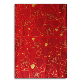 Saco para Presentes Laminado Linha Romântico 45x59 cm 25 unidades