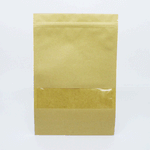 Saco-Stand-Up-Pouch-20x30-Kraft-com-Zip-Lock-50-unidades