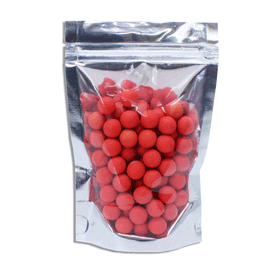 Kit 50 Saco Stand Up Pouch 10x15 Metalizado com Zip Lock