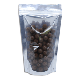 Saco Stand Up Pouch 12x20 Metalizado com Zip Lock 50 unidades