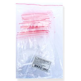 Saco Zip Lock 5x7 cm 100 unidades Transparente