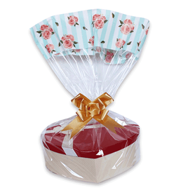 Saco Para Cesta modelo Rose Garden Tam. 60x90 cm Pacote com 25 un