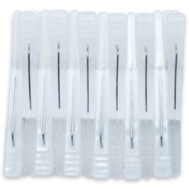 Kit com 12 Peças de Presilha Bico de Pato Tamanho 1x8 cm