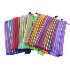 Kit 12 Pçs Necessaire Para objetos pessoais  Tam. 23x12 cm
