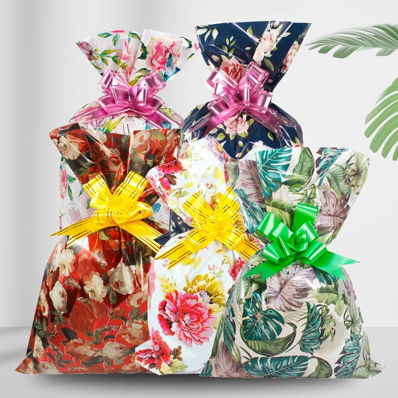 50-Sacos-de-Presente-Femininos-Tema-Floral-Sortidos-25x37-cm