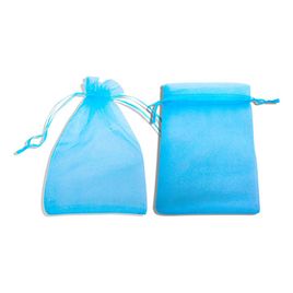 10 Unidades Saquinho de Organza 9x12 cm Diversas Cores