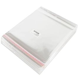 Saco Plástico Adesivado com Solapa 25x25 cm - 1000 unidades