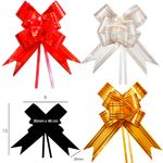 200-Unidades-Laco-Facil-Fio-Dourado-30mm-x-48cm-Sortidos