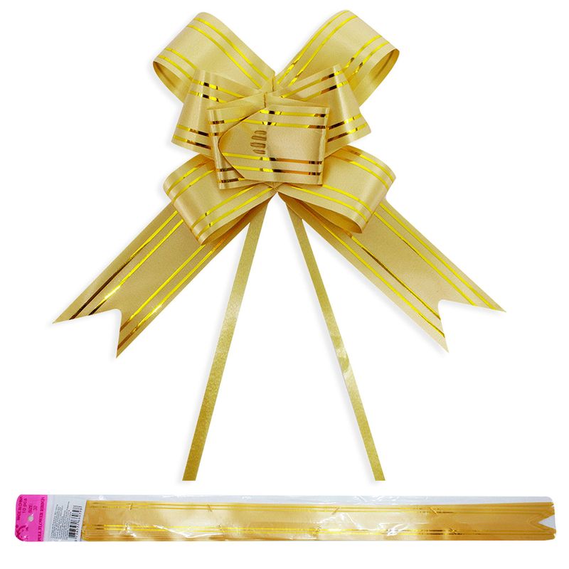 10-Pecas-Laco-Facil-Para-Presente-fio-Dourado-Tamanho-30mm-x-48-cm--9-