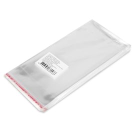 Saco Plástico Adesivado sem Solapa 8x15 cm - Pct. com 100 un