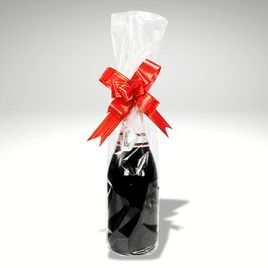 Kit com 25 unidades Saco Incolor para Garrafas Tamanho 15x44 cm