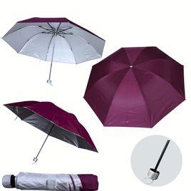 Sombrinha Guarda Chuva De Bolsa Manual Feminino com alça e capa