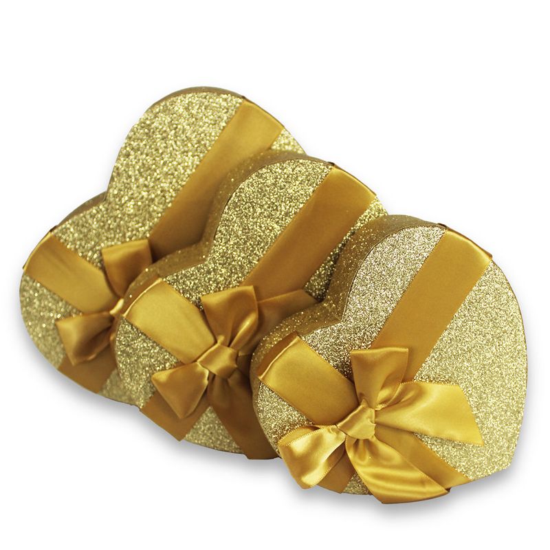 Kit-3-Caixas-De-Presente-Modelo-Coracao-Dourado-com-Gliter-Material-Resistente-lc5898--1-