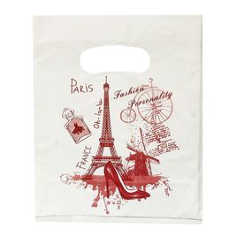 100 Unidades Sacola Plástica Boca de Palhaço Tamanho 20x25 cm