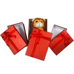 Kit 3 Pecas Caixa Para Presente Vermelho com Gliter -2-.jpg