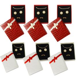 Kit 12 unidades de caixa para conjunto 7x9cm efeito escama