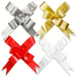 100 Peças De Laço Fácil Liso Tam. 23mmx44cm Várias cores