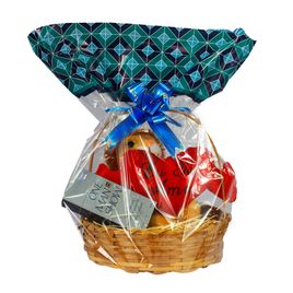 Kit 25 unidades de Saco Para Cesta tema Casual 45x59 cm