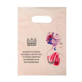 100 Unidades Sacola Plástica Boca de Palhaço Tamanho 20x25 cm