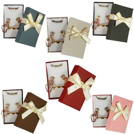Kit 24 unidades Caixa para Conjunto de Joias elegante 5x8cm