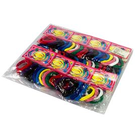 Xuxinha Elástico de cabelo pacote Pct 72 pçs Colorido