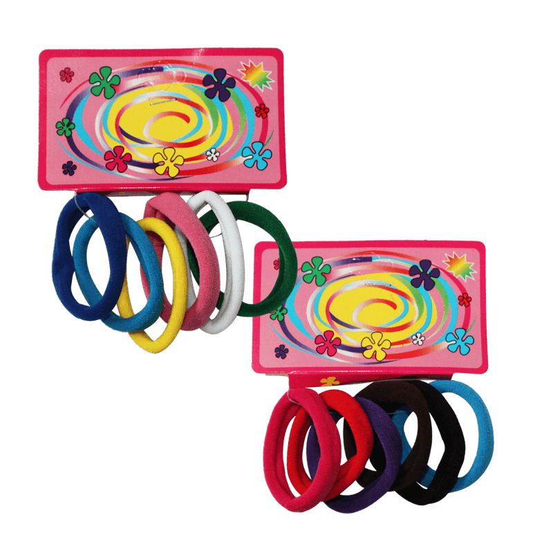 Xuxinha Elástico de cabelo pacote Pct 72 pçs Colorido