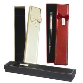 Kit 12 Caixas para Caneta Luxo com Laço 4x21cm para Presente