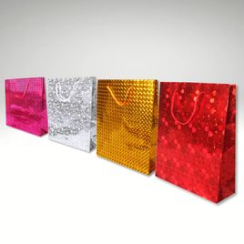 Sacola de Papel 3D Para Presente  27x23x8 cm Pacote com 12 un